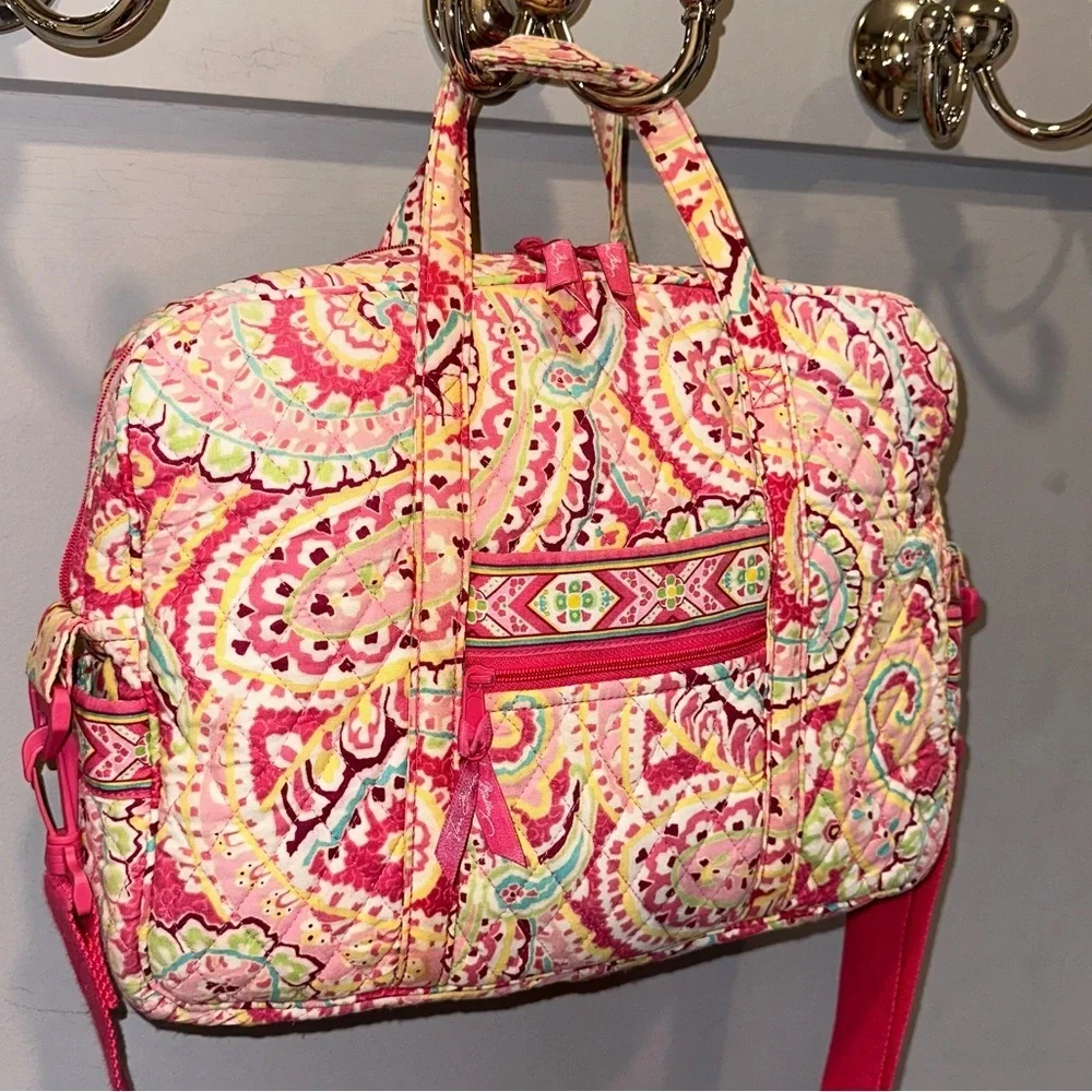 Vera Bradley Capri Melon Soft Sides Laptop Bag